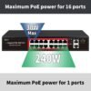 POE316G 16x 10/100 + 2G HS 85437099 - Image 10