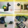 LL-3DG LASER LEVEL 3X360 VERDE CASE II HS 90318000 - Image 3
